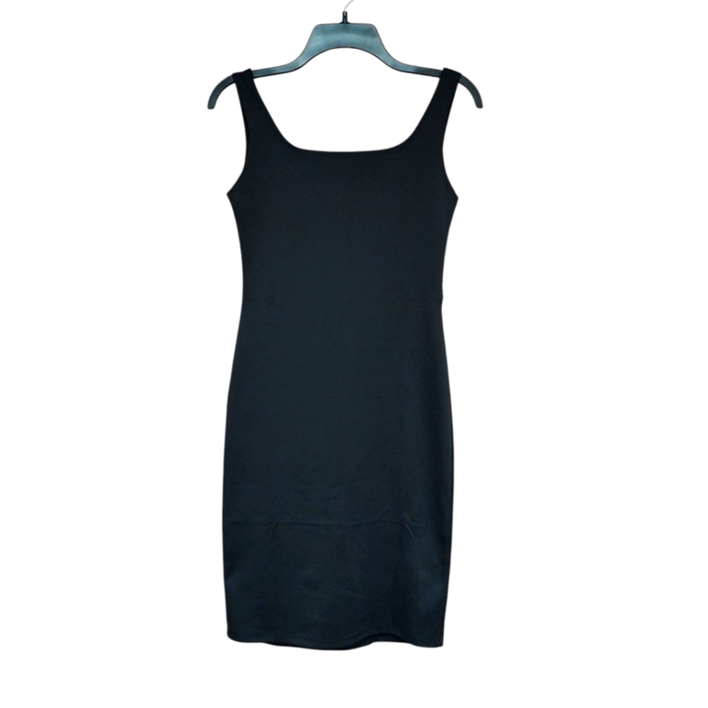 NWT Popular Basics Black Bodycon Dress Size M